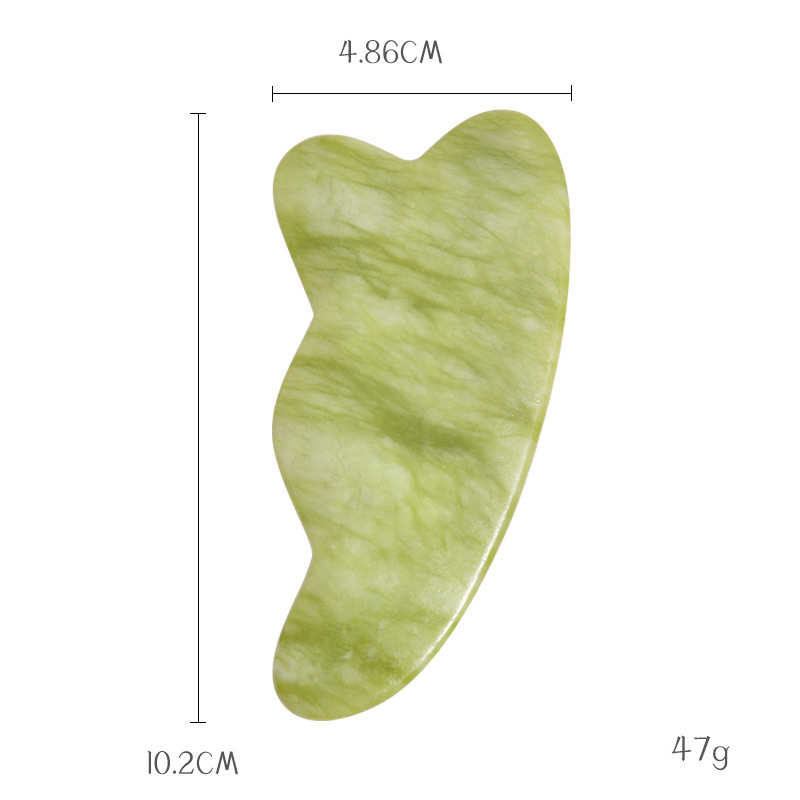 Jade Gua Sha Massage Tool Green