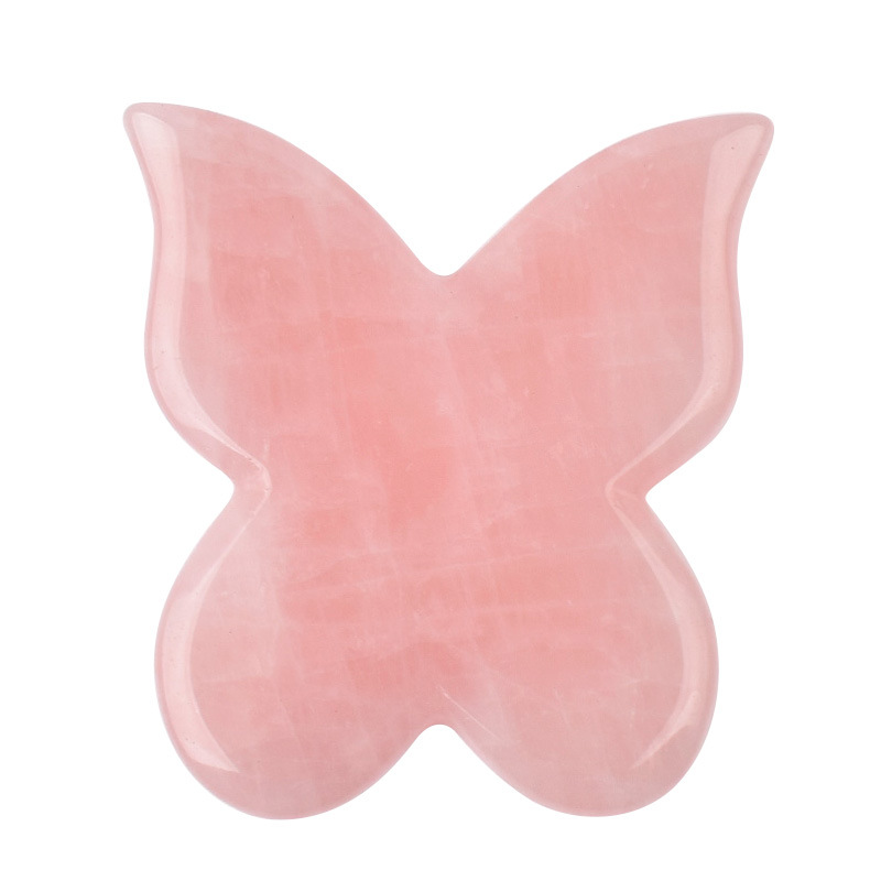 Rose Quartz Gua Sha Massage Tool