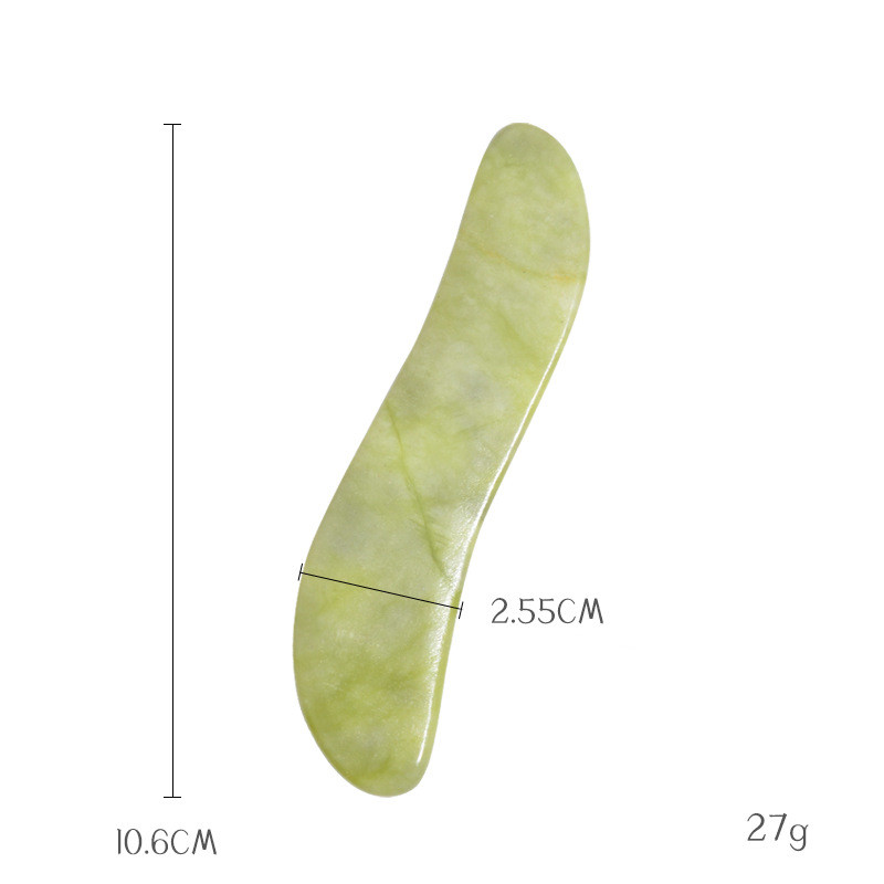 Jade Gua Sha Massage Tool Green